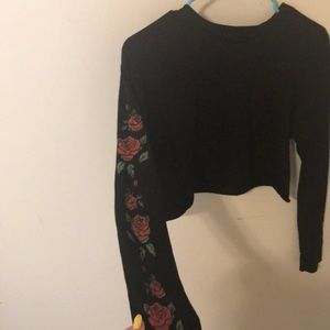 Rose long sleeve shirt